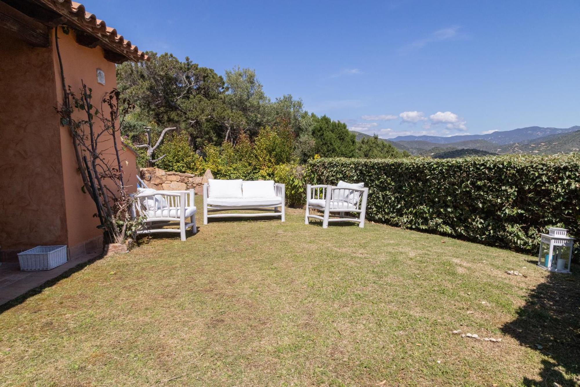 Residenza Del Barone Villa Zoe Chia - Vista Mare Exterior foto
