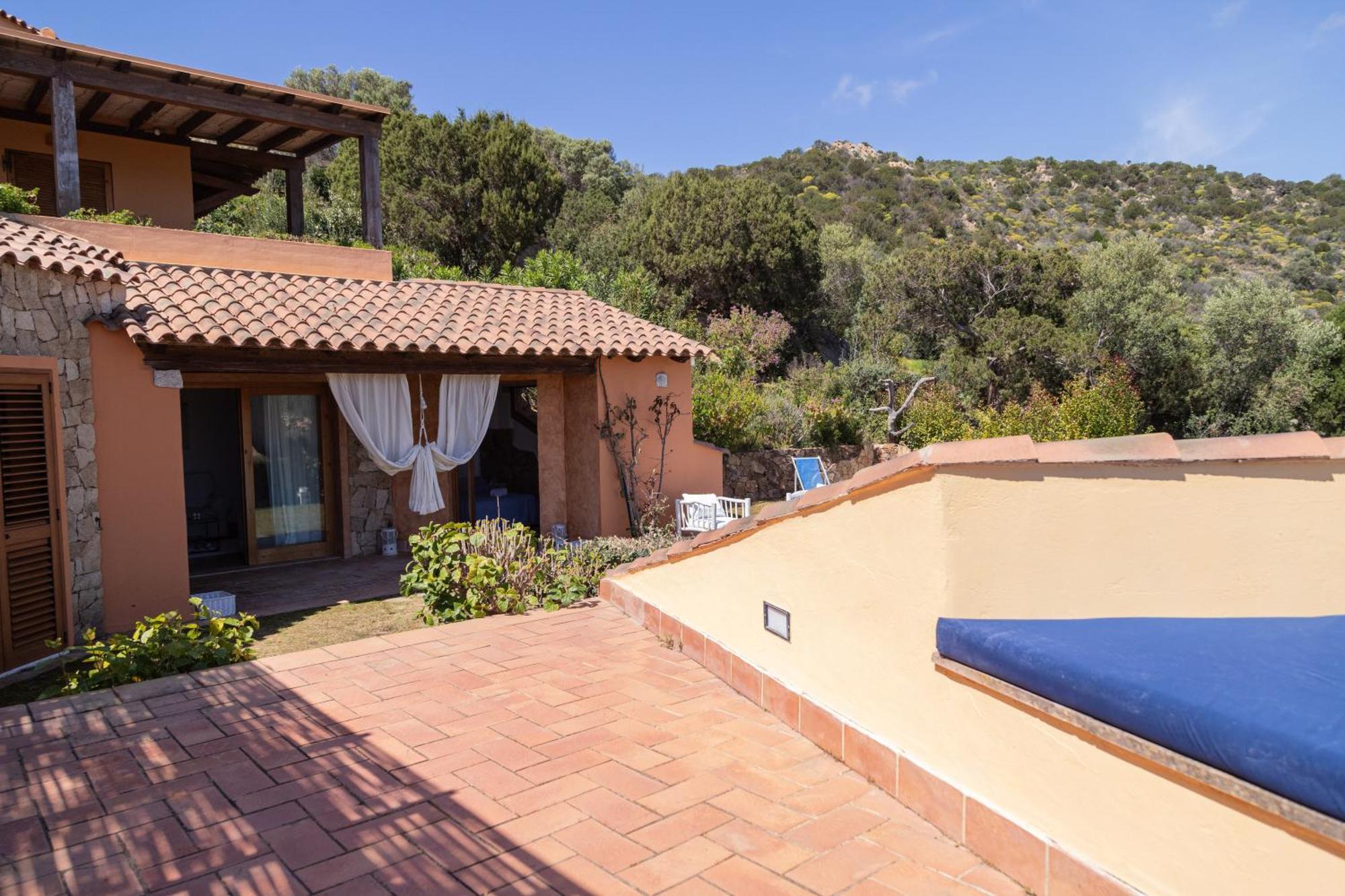 Residenza Del Barone Villa Zoe Chia - Vista Mare Exterior foto